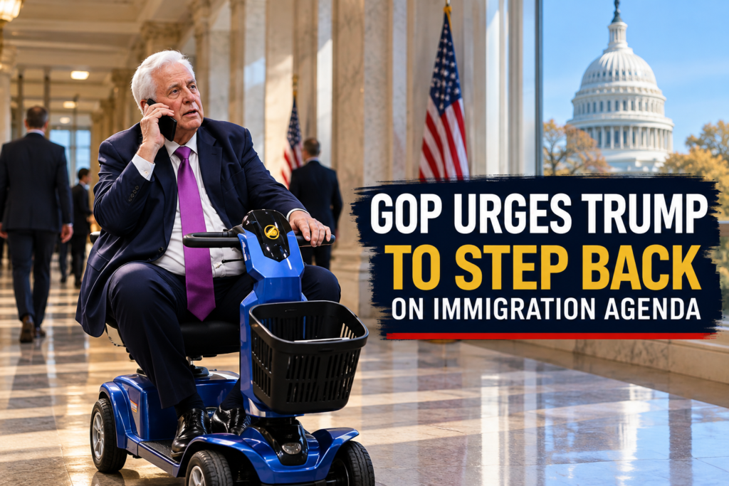 Illustration of Jim Justice ICE comments on immigration enforcement and rural agriculture