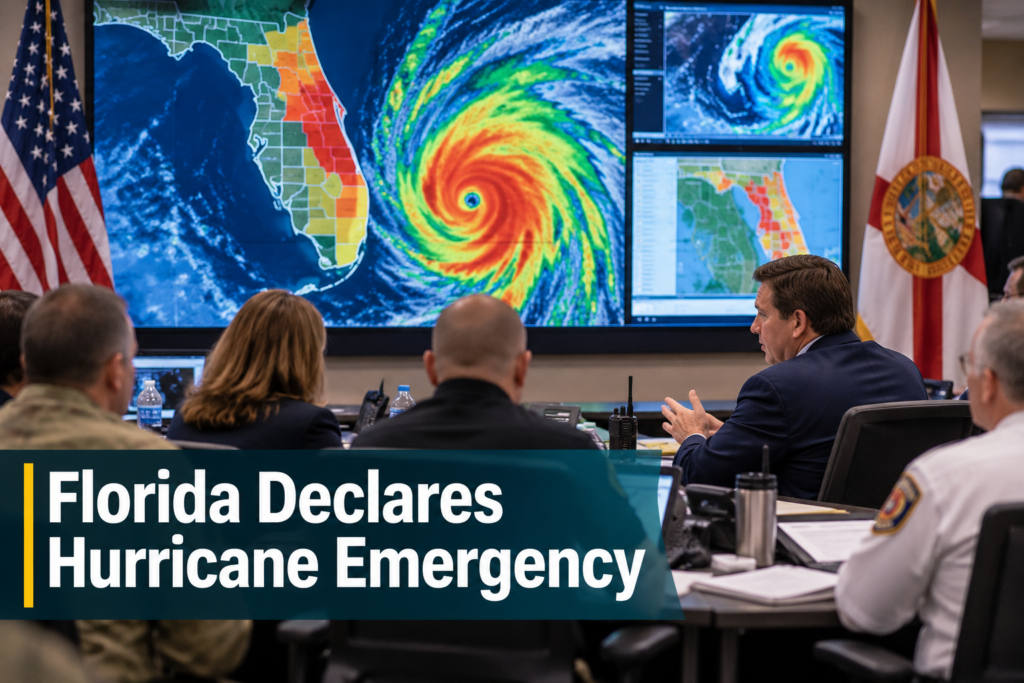 Hurricane Isaias Prompts Florida State of Emergency Hurricane Isaias tracking toward the northern Gulf Coast as Florida declares a state of emergency