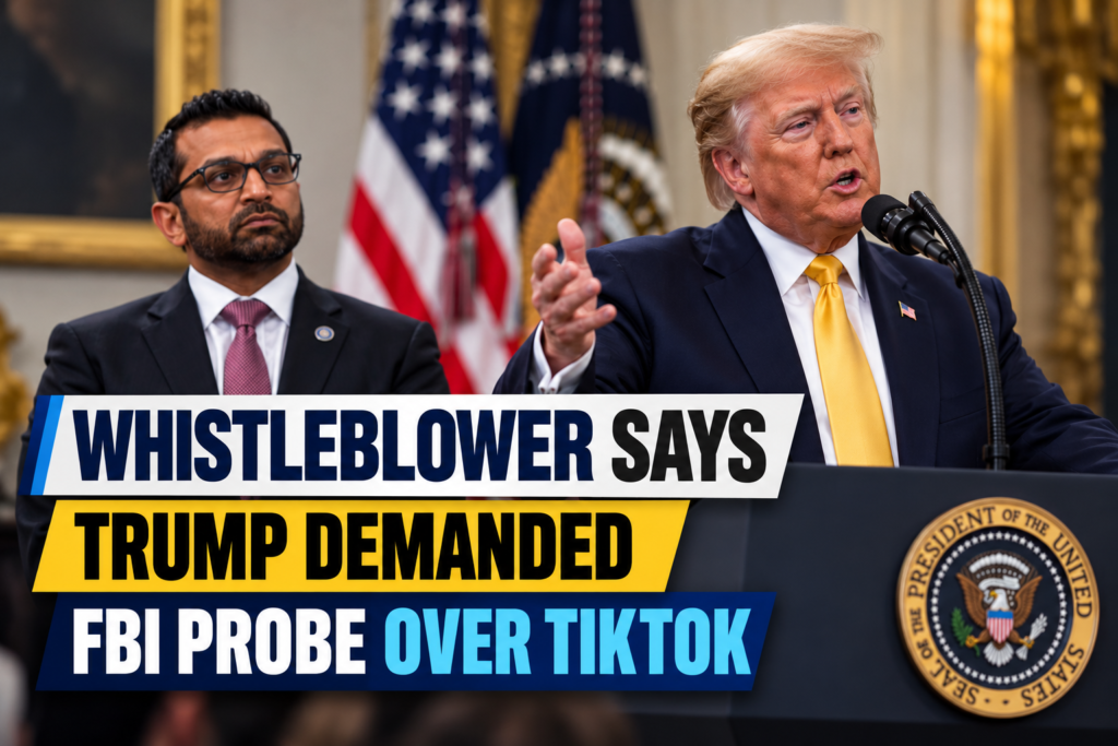FBI whistleblower complaint over anti-ICE protester investigations in Los Angeles